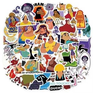 2/$10  30 Piece Emperor's New Groove Colorful Character Stickers